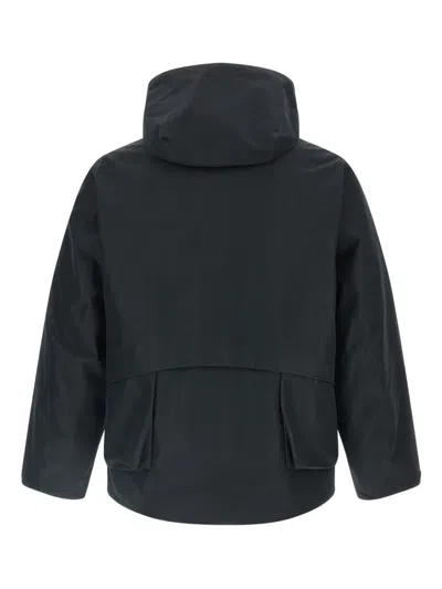C.p. Company Outerwear Medium Jacket In Goretex Windstopper Clothing In Black