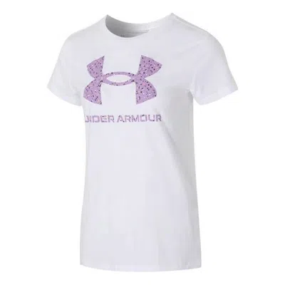 Under Armour (wmns)  Sportstyle Graphic T-shirt 'white Purple'