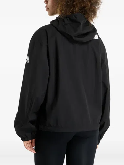 The North Face Mountain Athletics Rainlit Hooded Jacket In Black