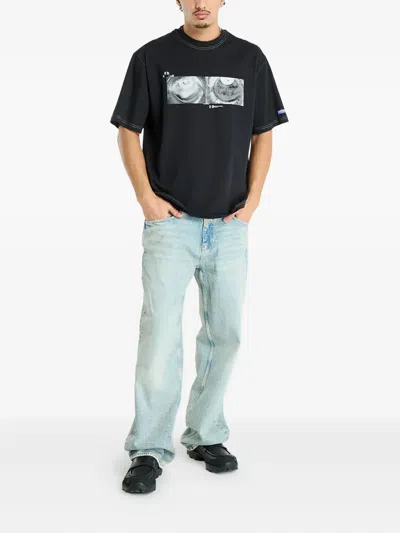 A-cold-wall* Cotton T-shirt In Black