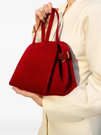 绒面皮迷你托特包