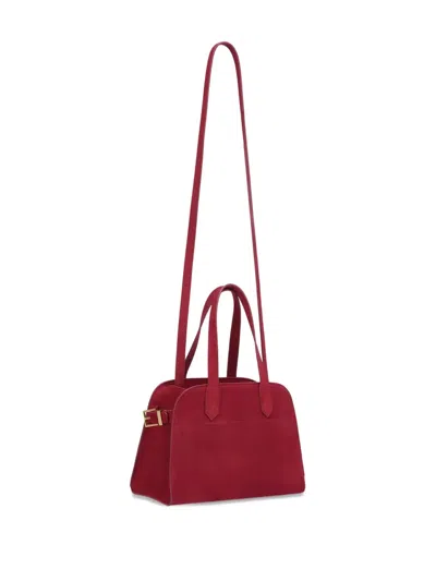 绒面皮迷你托特包