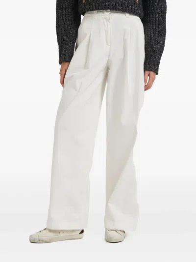 Peserico Pleated Trousers In White