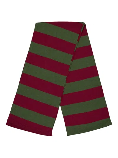 LUCCA 条纹图案围巾