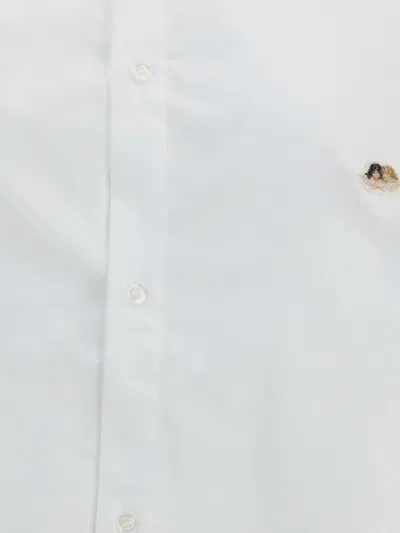 Fiorucci Iconic Angels Patch Shirt In White