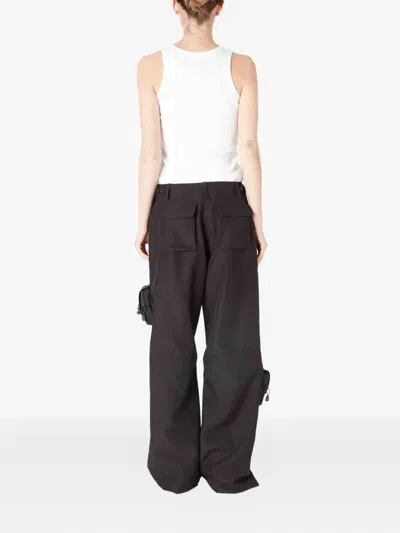 Coperni Multi-pocket Casual Pants In Brown