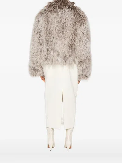 Ducie Rochelle Shearling Jacket In Multi