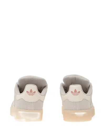 Adidas Originals Campus Three-striped Sneakers In Gold