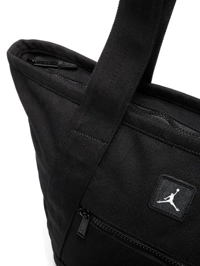 Jordan Jumpman Zip-fastening Tote Bag In Black