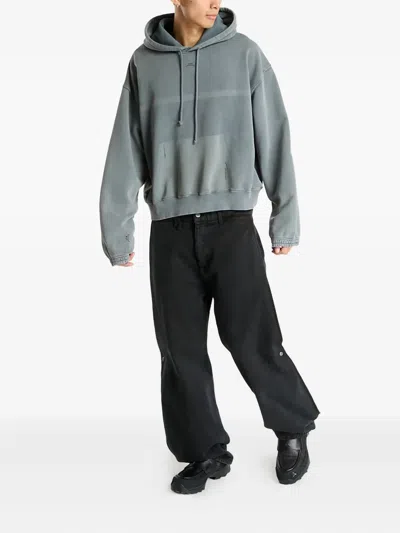 A-cold-wall* Logo-printed Hoodie In Gray