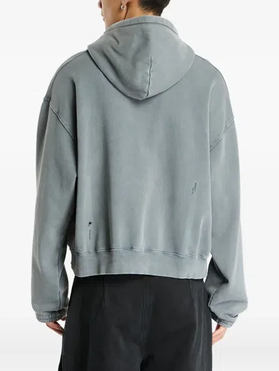 A-cold-wall* Logo-printed Hoodie In Gray