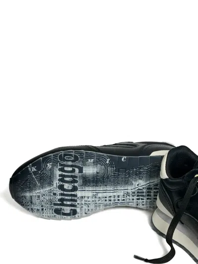 Hoff 30mm City Chicago Lace-up Panelled Sneakers In Black