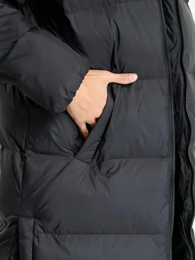 Calvin Klein Jeans Est.1978 Hooded Padded Coat In Black