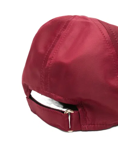 Borsalino Outdoor Rain Protection Baseball Cap In Red