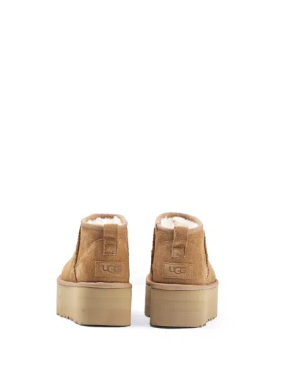 Ugg W Classic Ultra Mini Platform In Brown