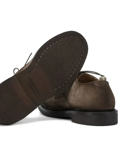 Officine Creative Hopkins Flexi 208 Derby Shoes In Brown