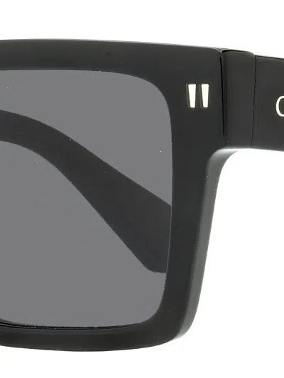 Off-white Eyewear Lawton Square-frame Sunglasses In Black