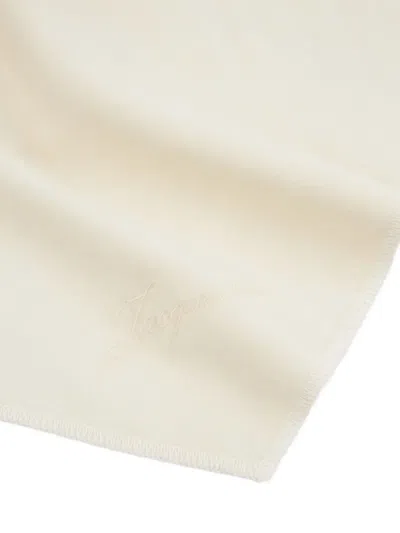 Jacquemus Triangular Shape Scarf In Neutral