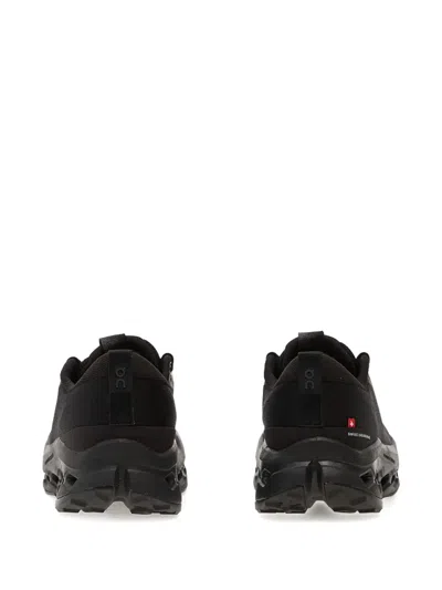 On Cloudsurfer Trail 2 Lace-up Sneakers In Black