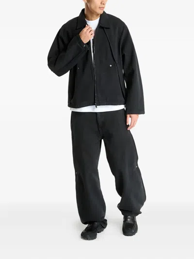 A-cold-wall* Augment Zip Jacket In Black