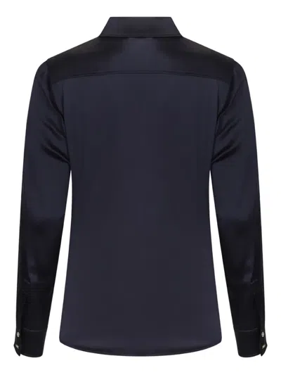 Max Mara Buttoned Shirt In Blue