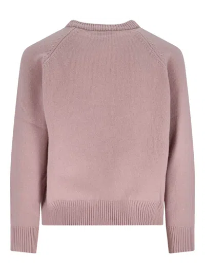 Dunst V-neck Wool Sweater In Pink