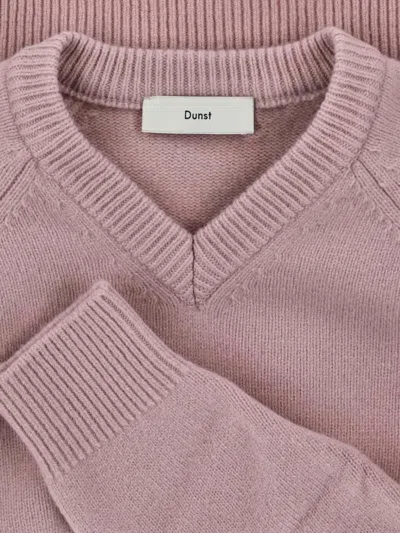 Dunst V-neck Wool Sweater In Pink