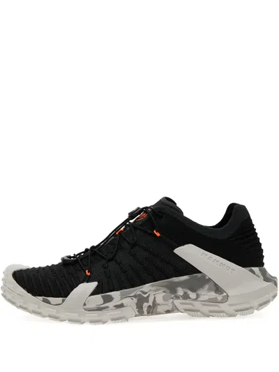 Mammut Hueco Knit Low Sneakers In Black