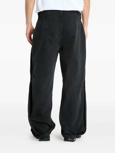 A-cold-wall* Button-fastening Trousers In Black
