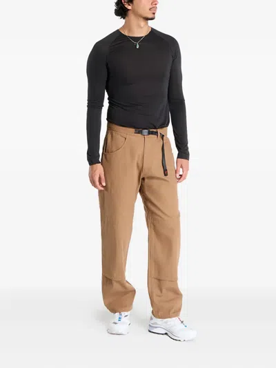 Gramicci Corduroy Trousers In Brown