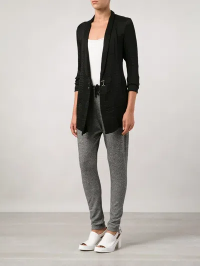 Transit Shawl Collar Fitted Jacket In Black