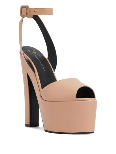 Giuseppe Zanotti 170mm Tarifa Platform Sandals In Multi