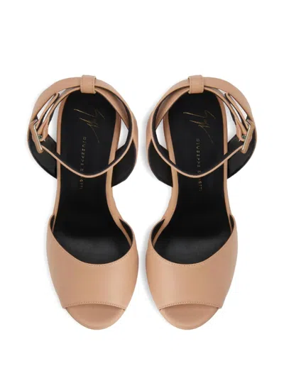 Giuseppe Zanotti 170mm Tarifa Platform Sandals In Multi