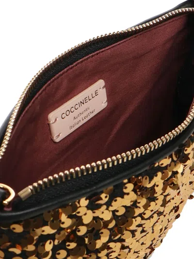 Coccinelle Best Crossbody Bag In Gold