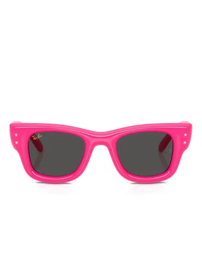 Ray Ban Ray-ban 47mm Small Square Sunglasses In Pink