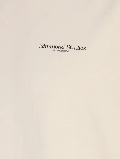 Edmmond Studios Orient Express Crew-neck T-shirt In Neutral