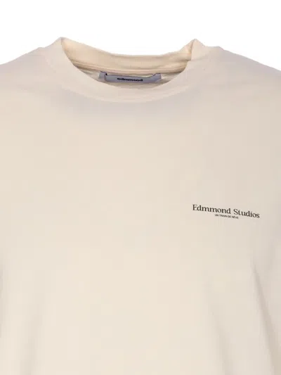 Edmmond Studios Orient Express Crew-neck T-shirt In Neutral