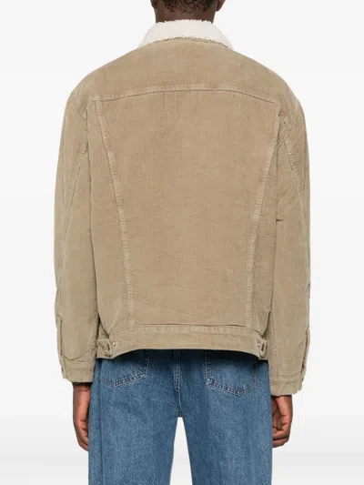 Levi's Relaxed Fit Sherpa Trkr Timber Wolf Clothing In Brown