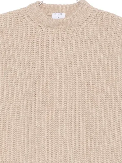 Filippa K Stand-neck Sweater In Neutral