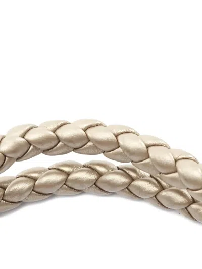 Pre-owned Gucci 2000s Bella Bamboo Handbag In Neutral