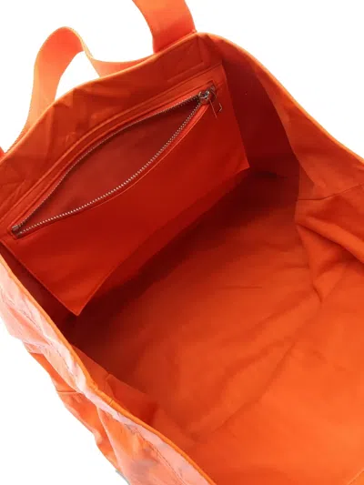 Pre-owned Loewe Fold Tote Bag In Orange