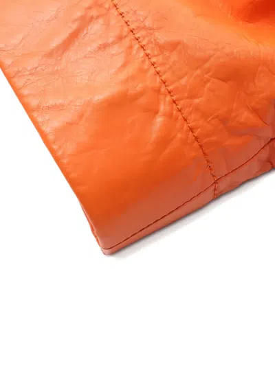 Pre-owned Loewe Fold Tote Bag In Orange