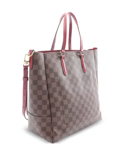 Pre-owned Louis Vuitton 2020s Belmont Nv Mm Tote Bag In Brown