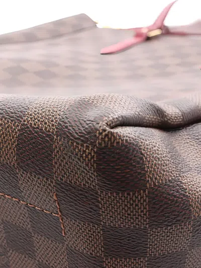 Pre-owned Louis Vuitton 2020s Belmont Nv Mm Tote Bag In Brown