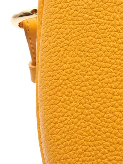 Pre-owned Louis Vuitton 2010s Pont 9 Soft Pm Shoulder Bag In Yellow