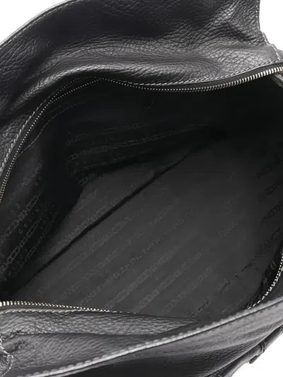 Pre-owned Celine 2000s Leather Braided Tote Bag In Black