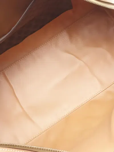 Pre-owned Celine 2000s Boston Macadam Duffle Bag In Brown