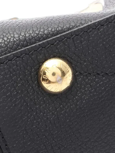 Pre-owned Louis Vuitton 2021 Montaigne Bb Handbag In Black