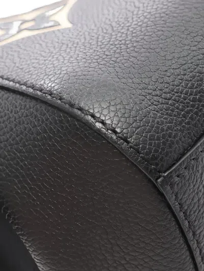 Pre-owned Louis Vuitton 2021 Montaigne Bb Handbag In Black