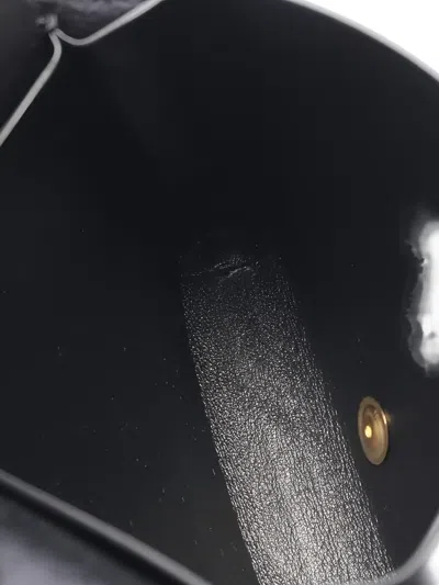 Pre-owned Jil Sander 2020s Leather Wallet In Black